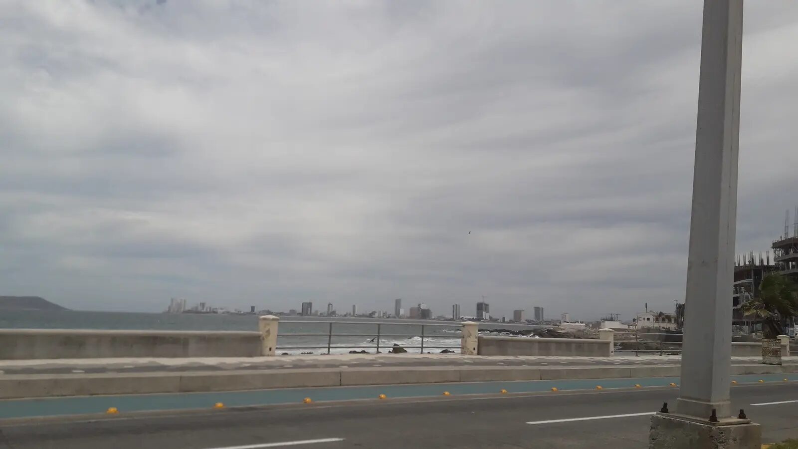 Pacific coast and Malecon in Mazatlan, Mexico