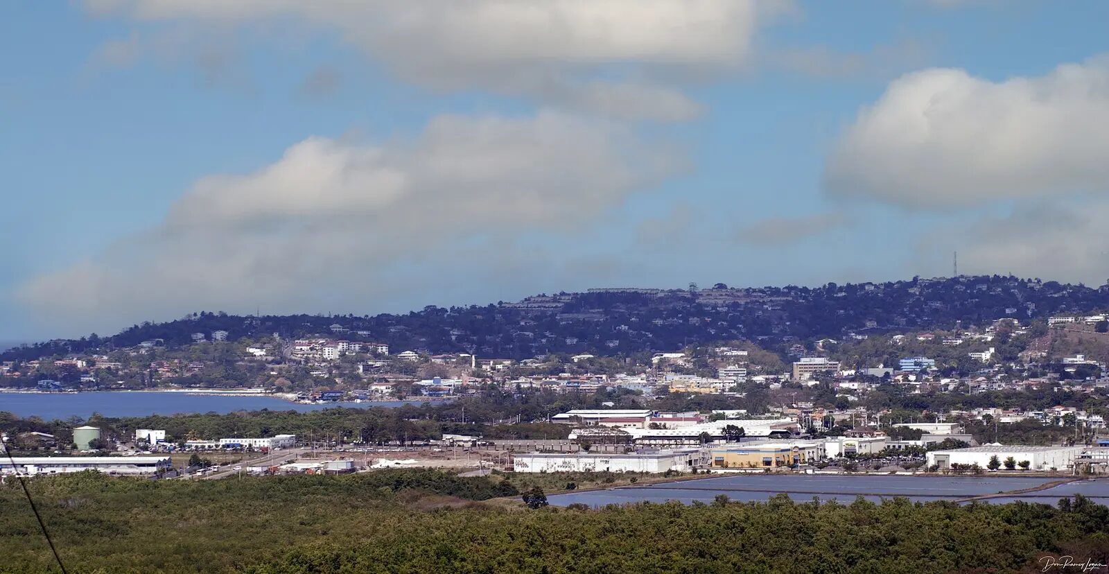 Coastal view of Montego Bay, Jamaica